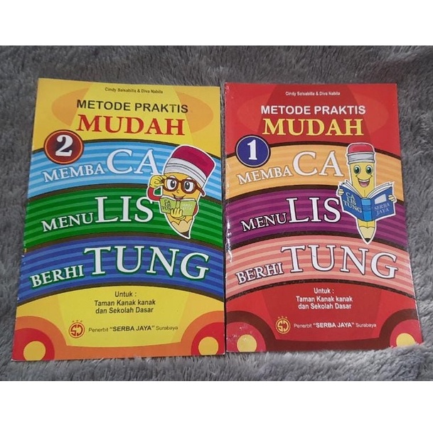 Jual Jual Buku Edukasi Edukatif Baca Tulis Warna Metode Praktis Mudah ...