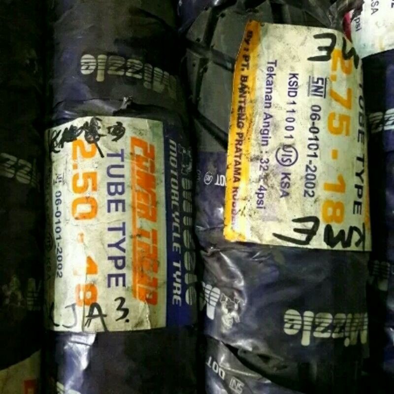 BAN LUAR MIZZLE Ukuran 275 Ring 18