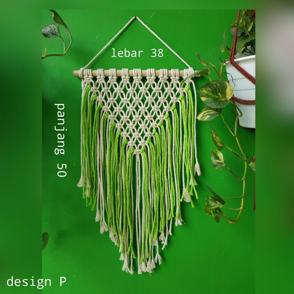 hiasan dinding /home decor macrame