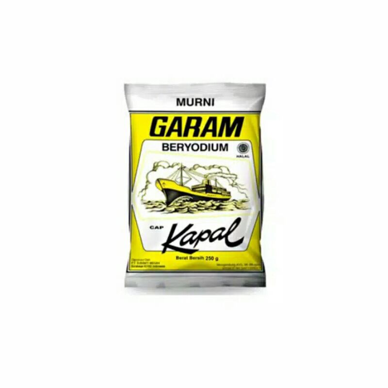 

Garam beryodium cap KAPAL 250gr