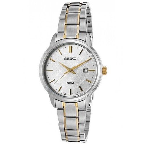 Seiko Ladies SUR745P1 Quartz Silver Dial - Jam Tangan Wanita SUR745