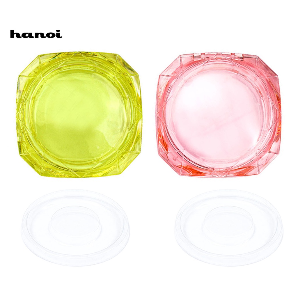 HQTM_Eye Lash Container Easy to Use Lightweight Plastic Round Eyelash Storage Box for Professional Use