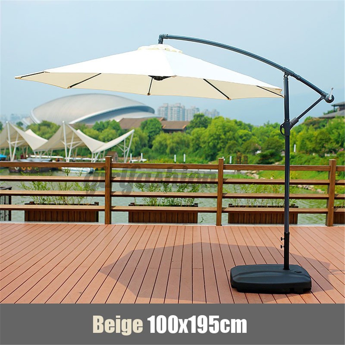100x195x160cm Waterproof Sunshade Beach Umbrella Fabric Cloth Canopy Parasol Tent Cover Patio Garden Outdoor Umbrella Anticorrosion Wind Resistance 6 5ft Shopee Indonesia