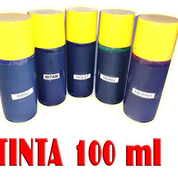 

♠ Tinta Stempel Otomatis / Flash / Warna 100ml - Merah ▲