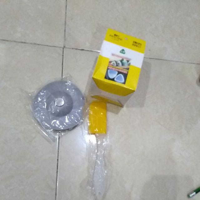 Mold Onigiri Sushi Segitiga, Cetakan Sushi Segitiga, Cetakan Onigiri