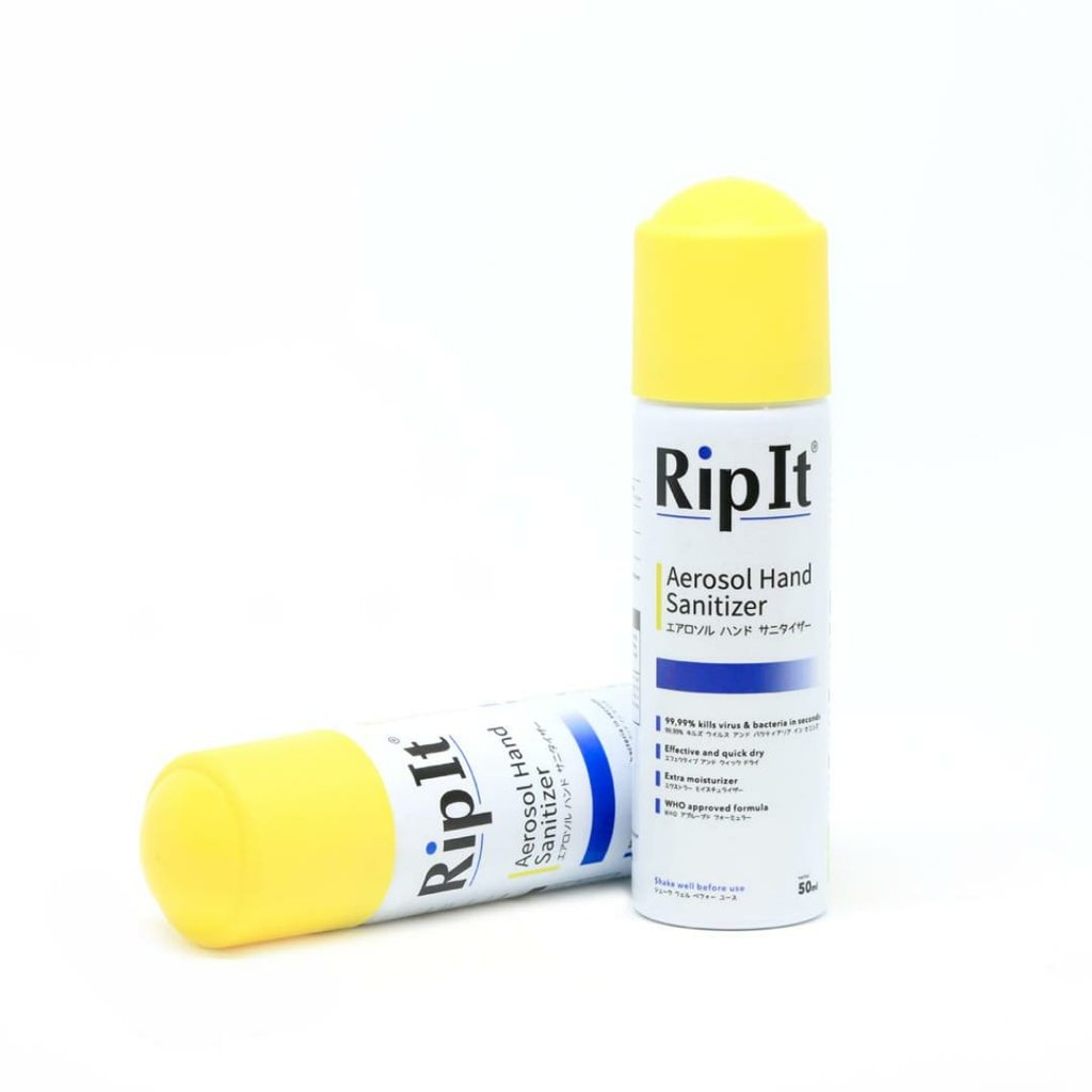 Rip It Aerosol Hand Sanitizer