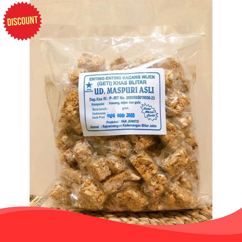 

BIG DISCOUNT 1KG ENTING ENTING KACANG GETI KACANG WIJEN KEMASAN 1KG OLEH OLEH KHAS BLITAR
