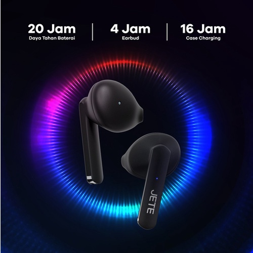 TWS Earbuds Headset Bluetooth JETE T10 - Bluetooth 5.1 - Garansi 2 th