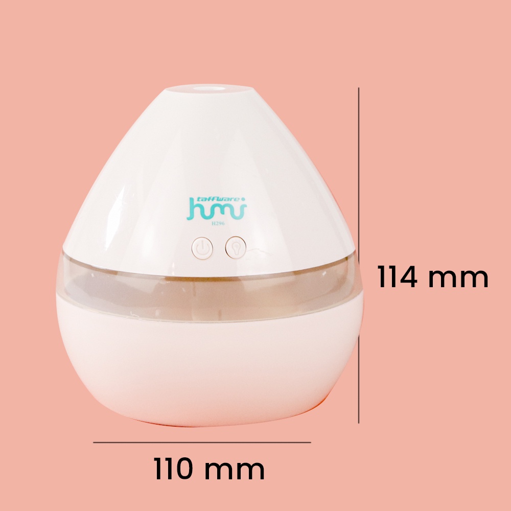 DIFFUSER ELEKTRIK 300ml AROMATERAPI LED HUMIDIFIER AROMATHERAPY NIGHT LIGHT PELEMBAB UDARA