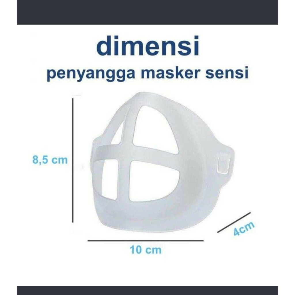 PENYANGGA MASKER / Penyangga Masker 3D / Mask Bracket Support 3D GHM