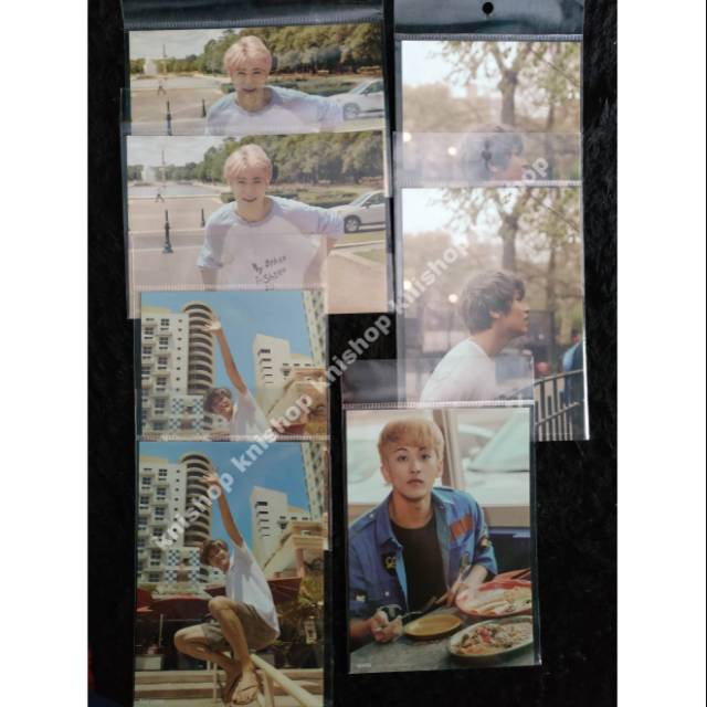 LIMITED nct 127 postcard exhibition