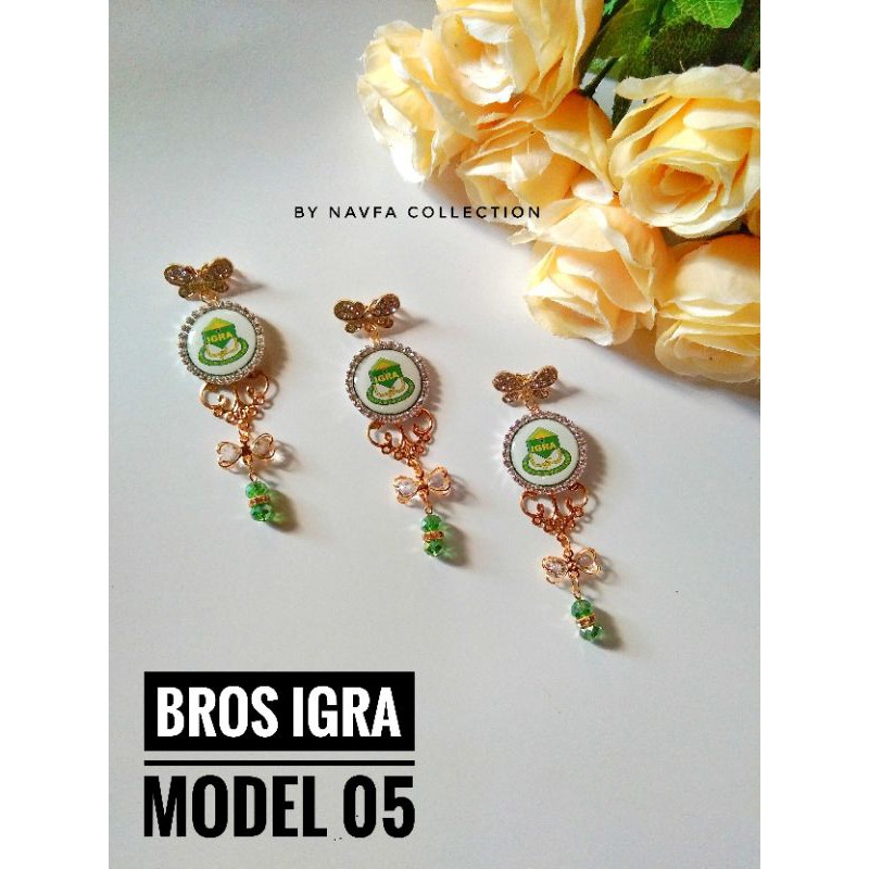 Jual Bros Pin Logo Igra Model Bros Dagu Pin Custom Bros Jilbab