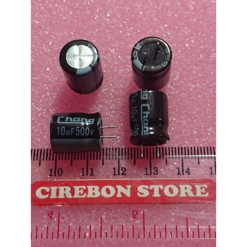 elko 10uf 500v 500v 10uf