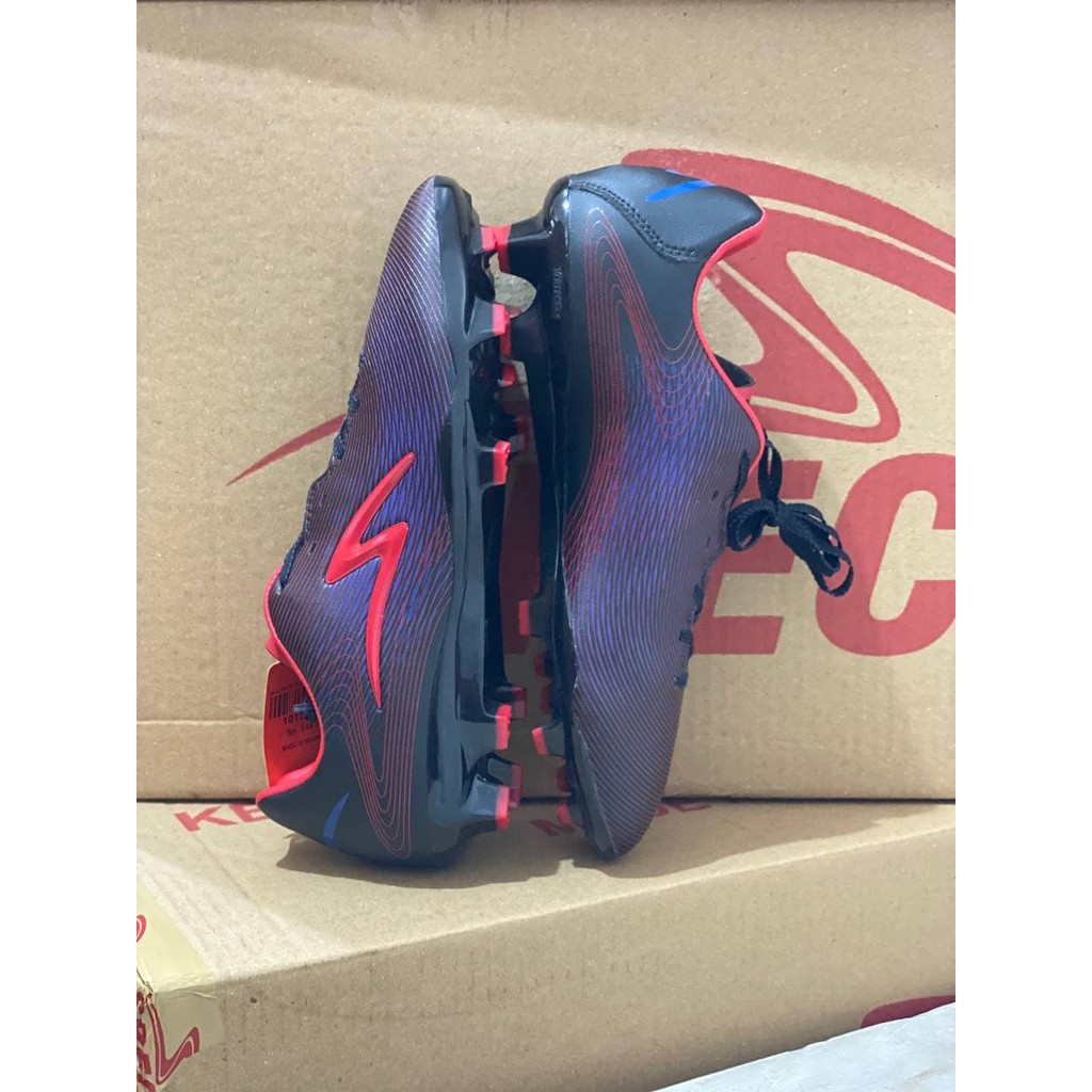 Sepatu Bola Specs Lightspeed Ultra Black Red
