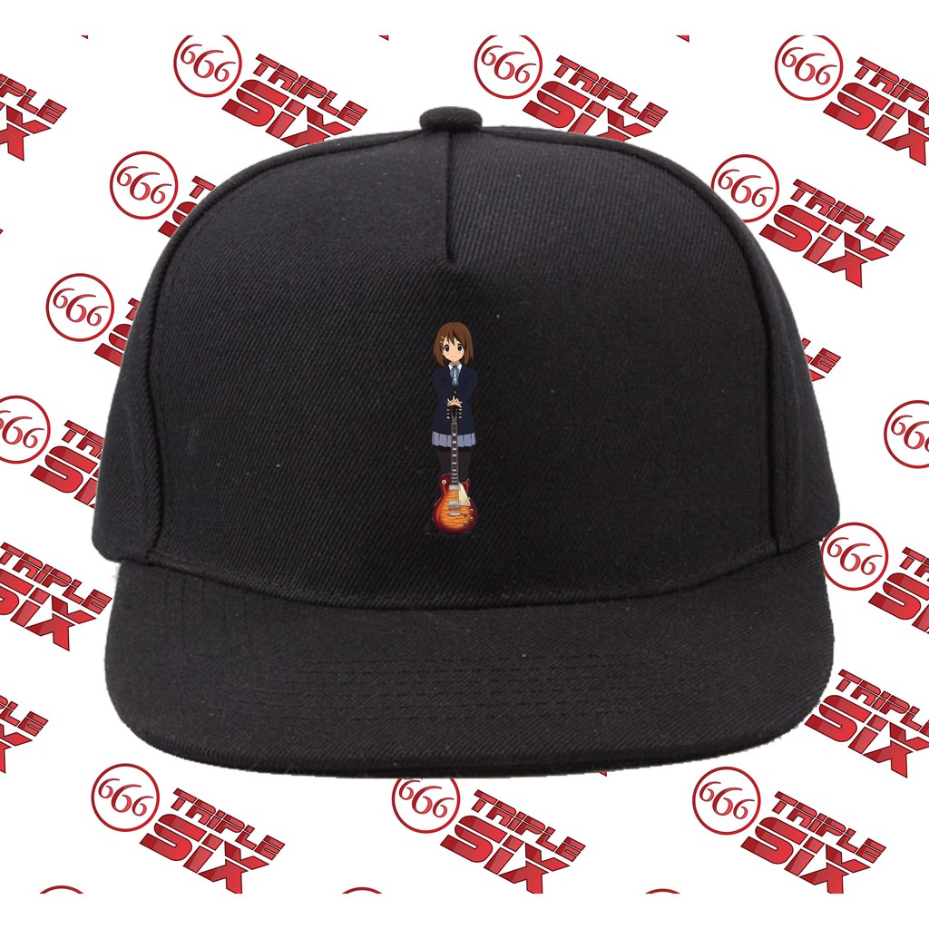Topi Snapback Cotton Anime Hirasawa Yui K On