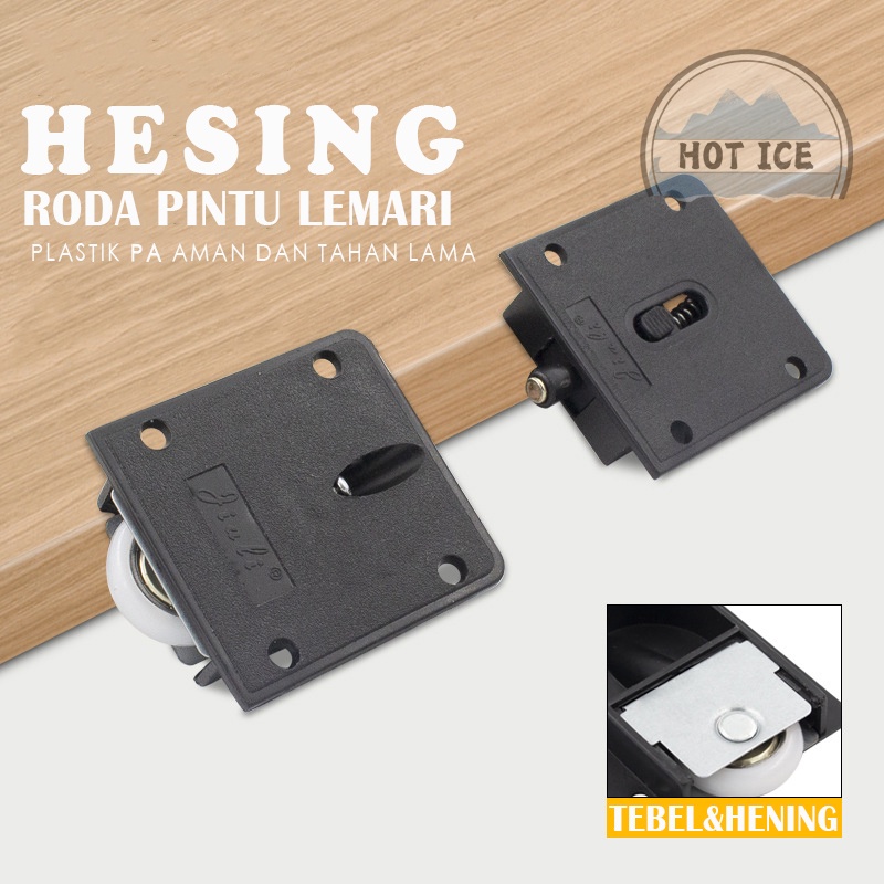 Roda Pintu Lemari Geser Sliding
