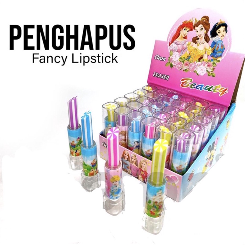 

BISA COD Penghapus Bentuk Lipstck 1pcs Hapusan lipstick Penghapus lipstik lucu