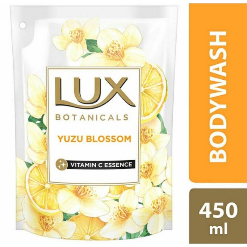 Lux Body Wash Yuzu Blossom Refill 450ml