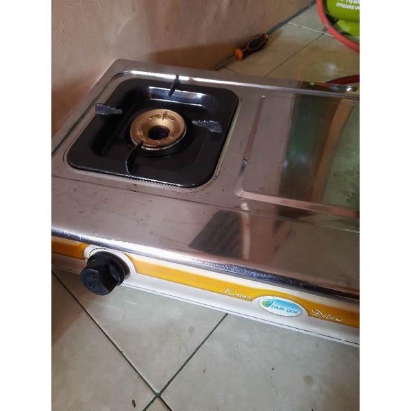 Burner blue gaz Korina deluxe -Spare part kompor blue gas -Kuningan kompir bluegaz