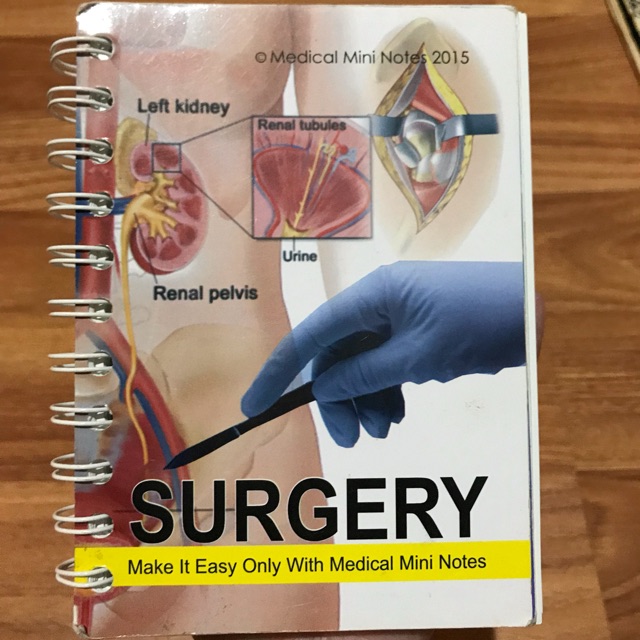 MEDICAL MINI NOTES SURGERY 2016