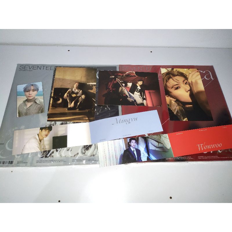 SEVENTEEN ATTACCA ALBUM Photocard PC Scoups Jeonghan Joshua Jun Hoshi Wonwoo Woozi Mingyu Seungkwan 