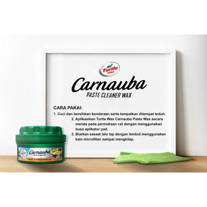 Turtle Wax Carnauba Paste Cleaner Wax 397 gr