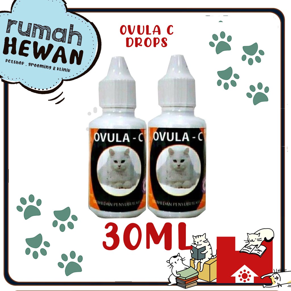 Promo Ovula C 30ml - Obat meningkatkan birahi kucing jantan betina