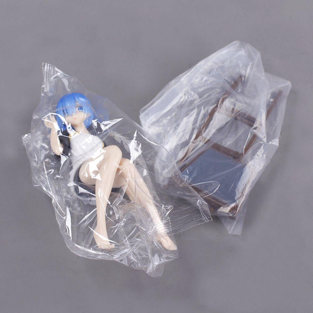 Lanfy Re ZERO Starting Life in Another World Collection Mainan Untuk Hadiah Rem Anime Figure 6.5cm Relax Rem Action Figure