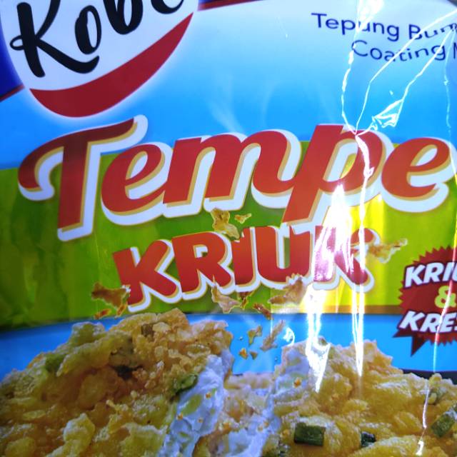 

Kobe tepung tempe kriuk 210gr tepung bumbu coating