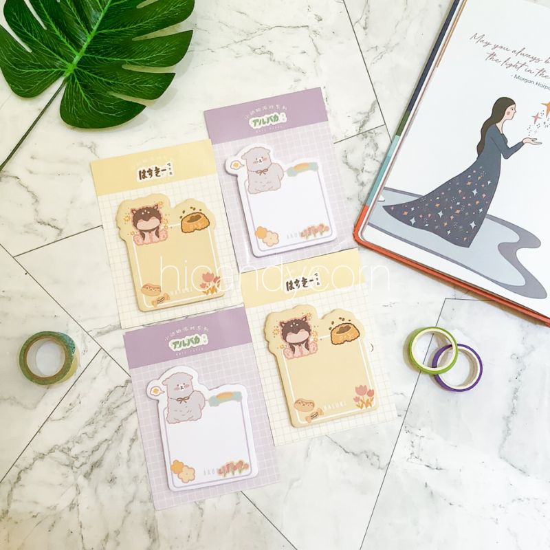 

Sticky Notes Memo Pad Lucu Dekorasi Jurnal Diary Import