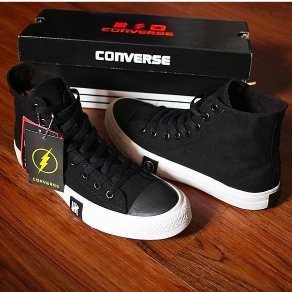 Sepatu Converse CT High Undefeated Import Vietnam Sneakers Casual Sekolah Kuliah Kerja Pria Wanita