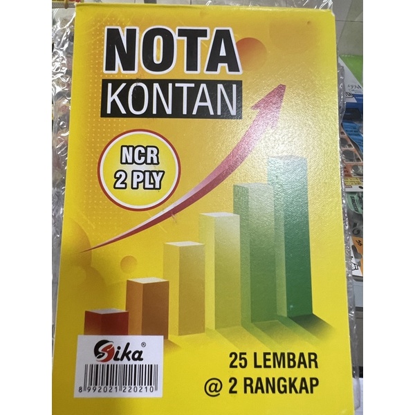 

Nota sika NCR 2ply 25lembar