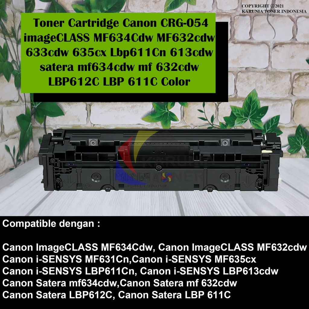 Cartridge Compatible Printer Canon Color CRG054 CRG 054 MF642cdw Mf644cdw MF642 CMYK