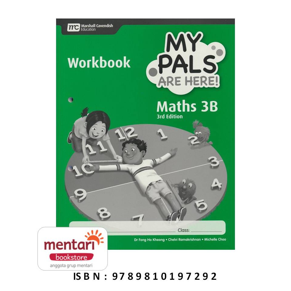 My Pals are Here Maths - Workbook (3rd Edition) | Buku Matematika SD-Workbook 3B