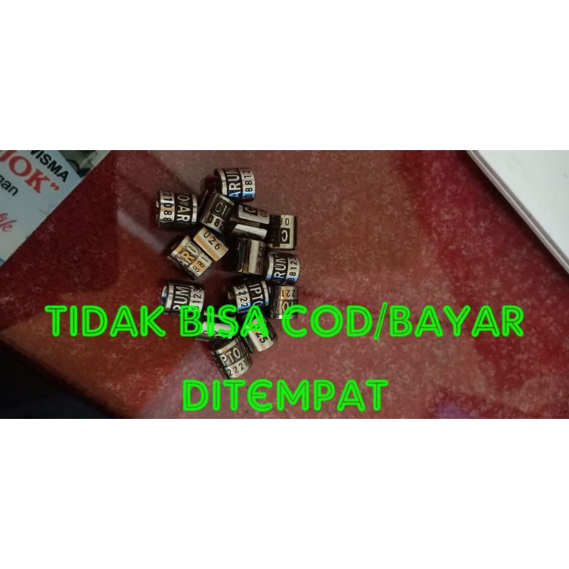 Ring merpati baja klip ring merpati dewasa ring merpati baja dewasa