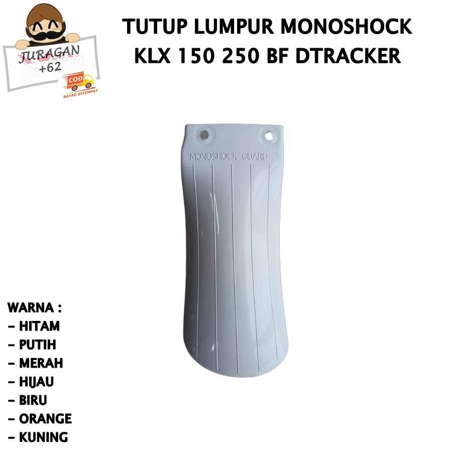 COVER TUTUP PENAHAN LUMPUR SHOCKBREAKER MONOSHOCK KLX 150 250 DTRACKER D TRACKER MONO SHOCK SHOCK BREAKER