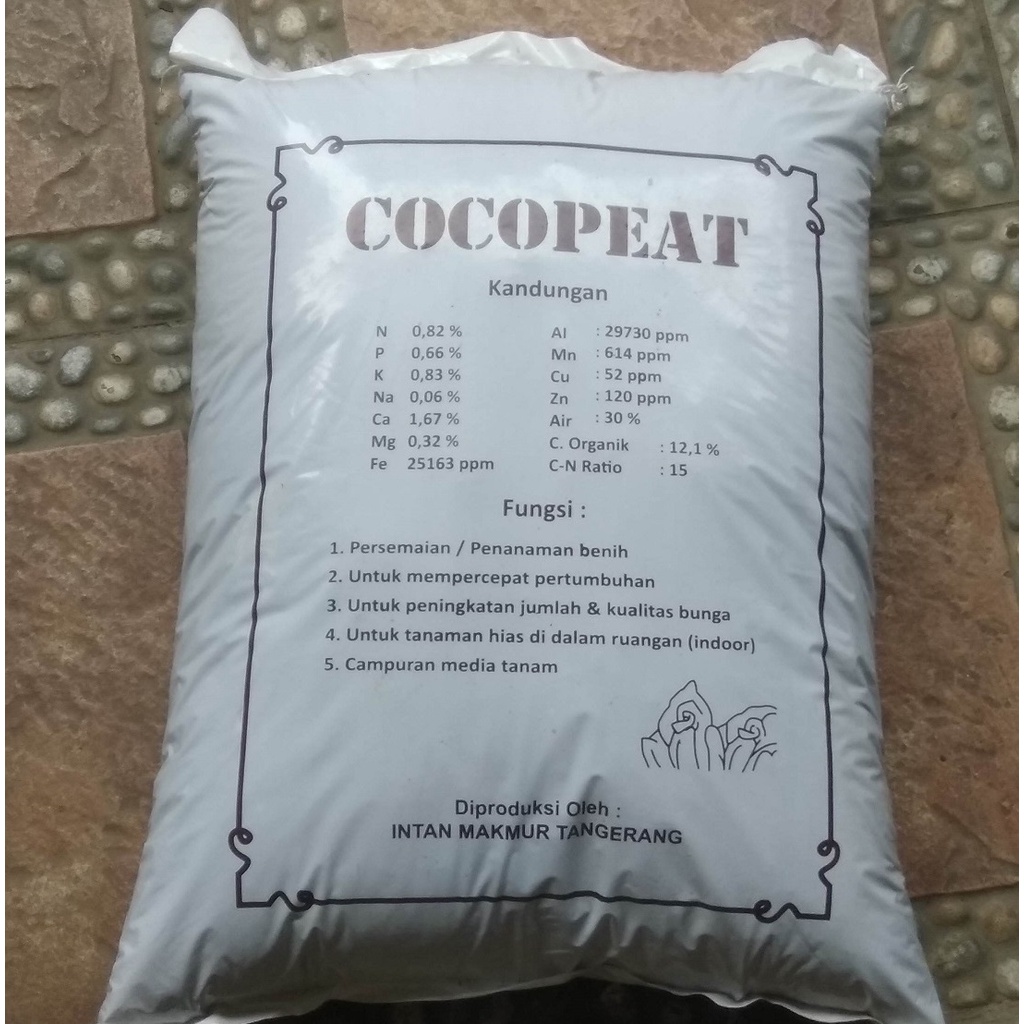 Cocopeat Organik Karungan Premium Via Grab Gojek Only (Jabotebek)