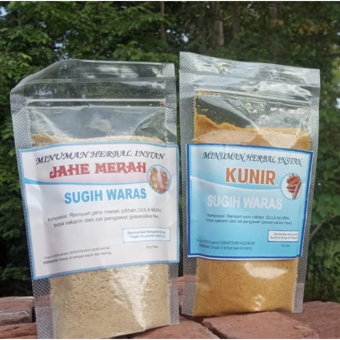 

Jahe Merah dan Kunyit Siap Sedu