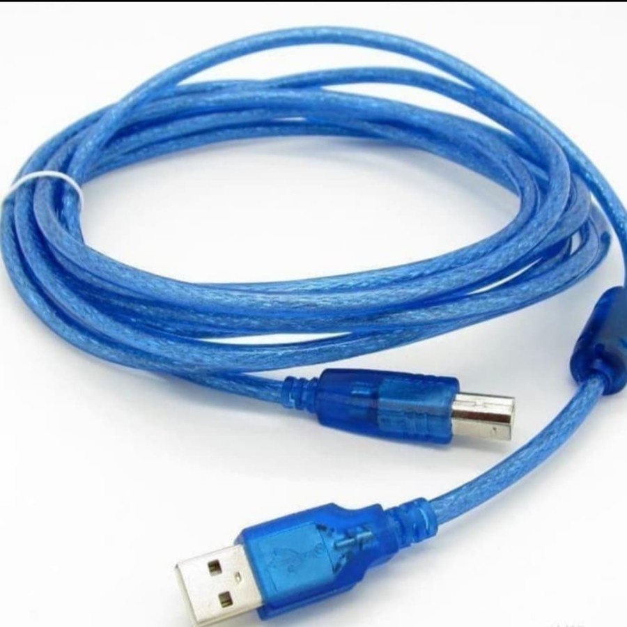 Kabel USB 2.0 Printer For HP Canon Epson Brother Xerox. Panjang 5 Meter