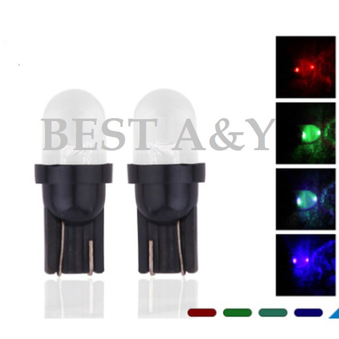 Lampu T10 1SMD 7 Multi Warna RGB Bulb LED Sen Sein Colok Kedip Mobil Motor