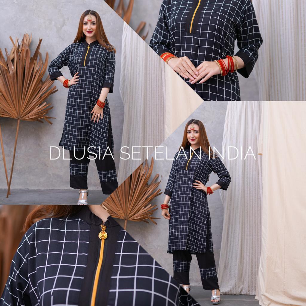 Dlusia Dress Setelan India