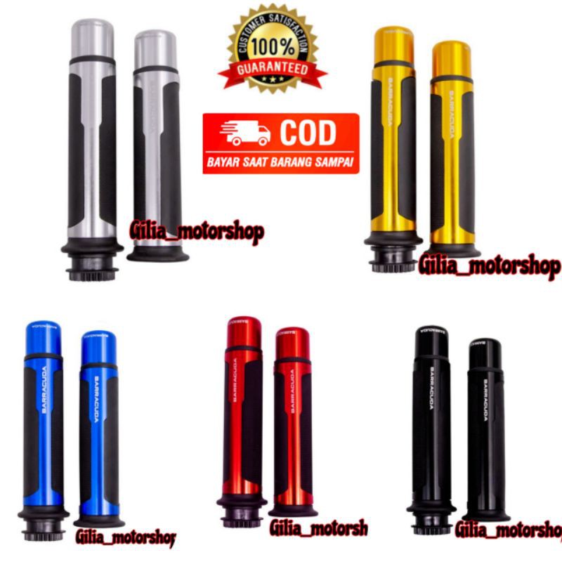 Handgrip Barracuda Grip Baracuda Handfat Baracuda Nmax Aerox PCX Vario R15 Vixion Cbr150R Universal