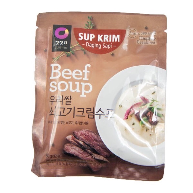 

Daesang Korean Cream Soup 60gr / Bumbu Sup Krim Instant Import Korea