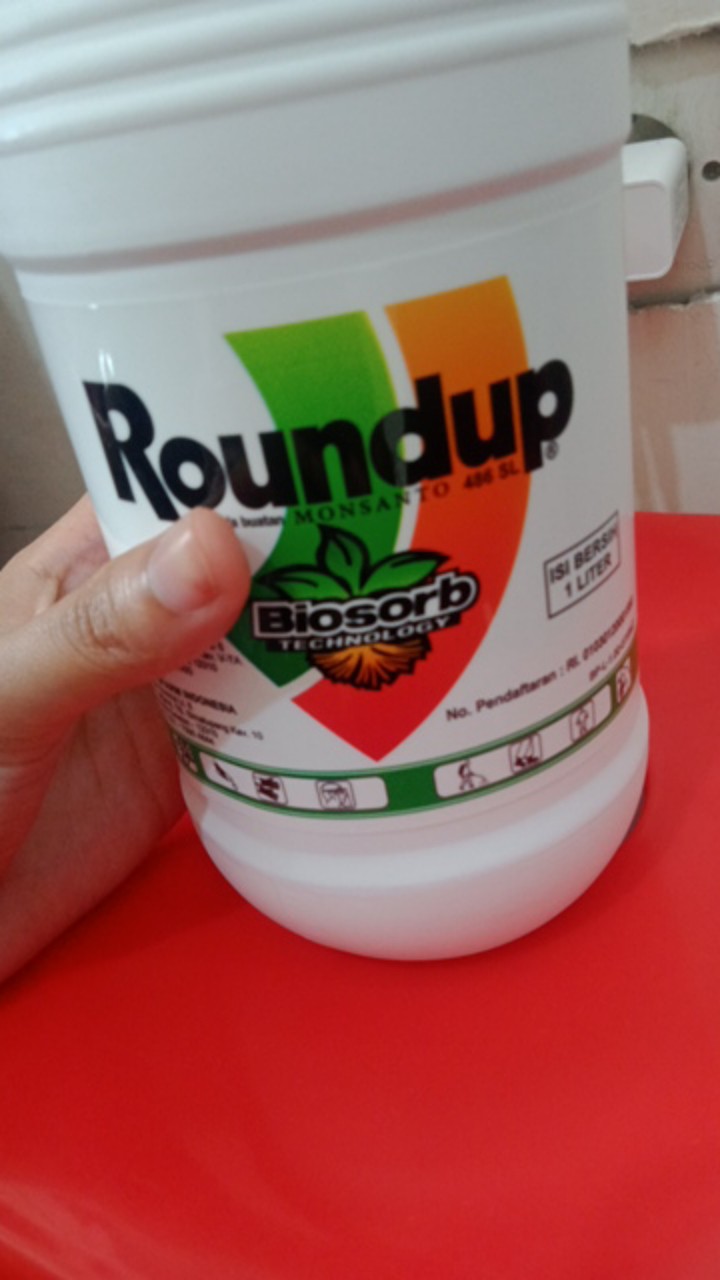 Roundup 486 Sl 1l Herbisida Pembasmi Rumput 1 Liter