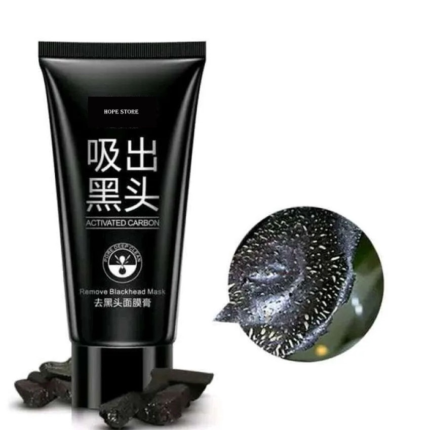 HOPE STORE - MASKER ARANG MASKER KOMEDO HIDUNG WAJAH /BLACKHEAD REMOVER PEEL OFF BLACKMASK CHARCOAL