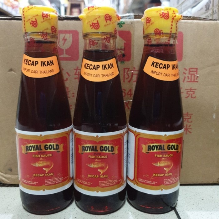 KECAP IKAN ROYAL GOLD BRAND FISH SAUCE 200 ML