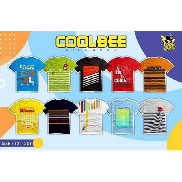 Kaos anak laki-laki tanggung coolbee junior / t-shirt coolbee teen terbaru/ baju anak cowo