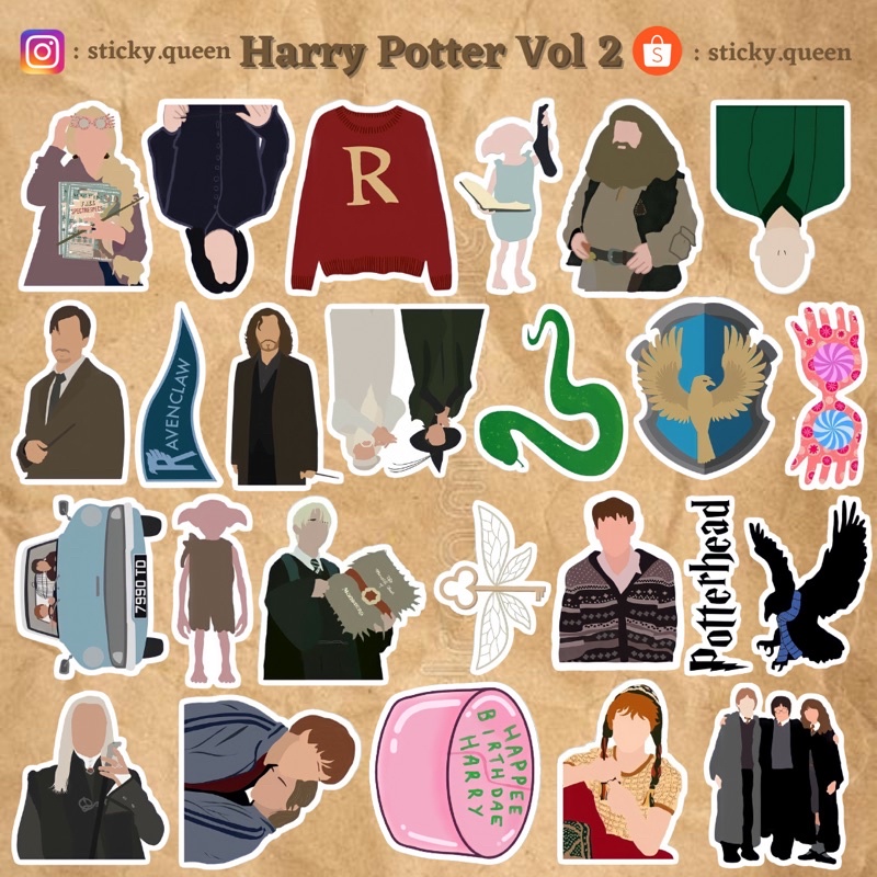

STICKER TUMBLR HARRY POTTER VOL 2