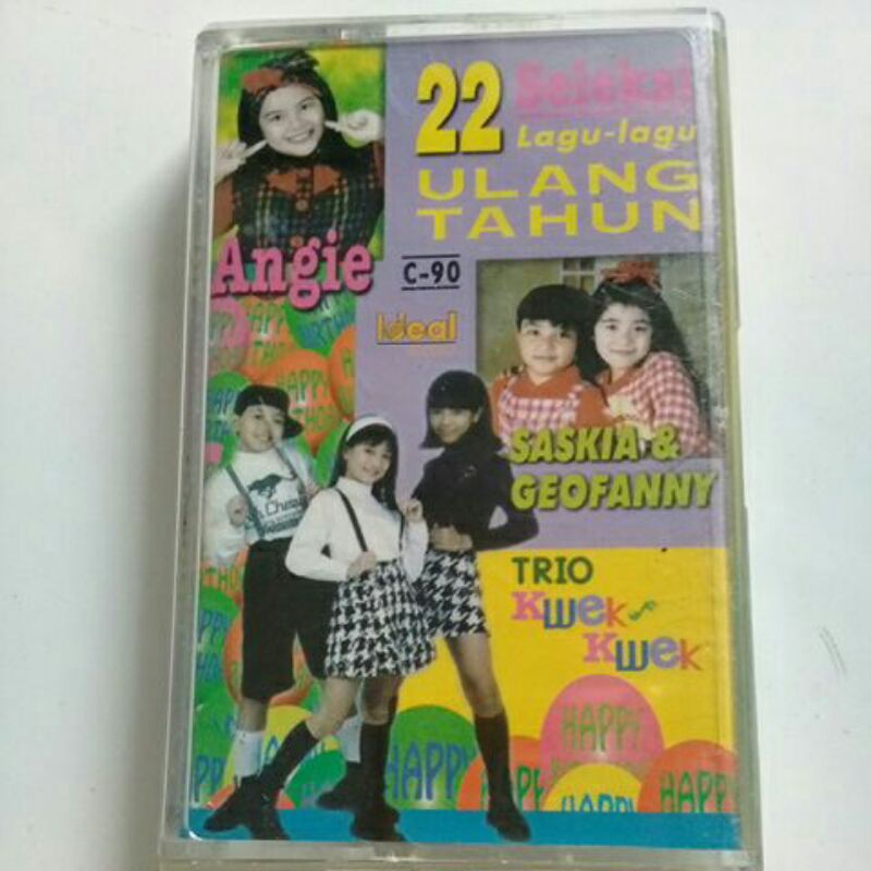 Kaset pita 22 lagu lagu ulang tahun anak