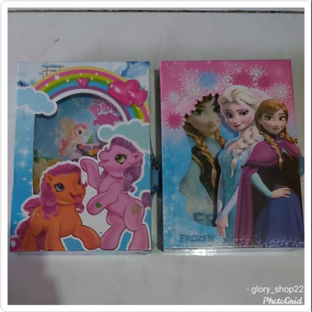 

Diary kunci karakter/diary besar kunci/buku harian/buku catatan
